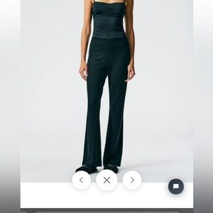 NWT Tibi Wool Jersey Ali Fluid Pant size L